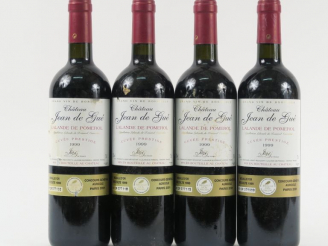 Vente aux enchères 4 BOUTEILLES CHÂTEAU JEAN DE GUE 'CUVEE PRESTIGE' LALANDE DE POMEROL -