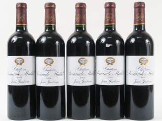 Vente aux enchères 5 BOUTEILLES CHÂTEAU SOCIANDO MALLET HAUT MEDOC - 2004