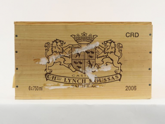 Vente aux enchères 6 BOUTEILLES CHÂTEAU LYNCH MOUSSAS PAUILLAC - 2006 - CBO