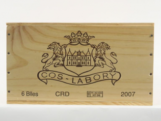 Vente aux enchères 6 BOUTEILLES CHÂTEAU COS LABORY ST ESTEPHE - 2007 - CBO