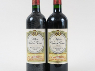 Vente aux enchères 2 BOUTEILLES CHÂTEAU RAUZAN GASSIES GCC MARGAUX - 2009