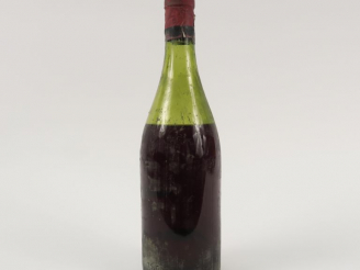 Vente aux enchères 1 BOUTEILLE LA TACHE DOMAINE DE LA ROMANEE CONTI - 1950 - 9 CM/SE/CAPS
