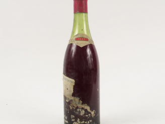 Vente aux enchères 1 BOUTEILLE CHAMBOLLE MUSIGNY J. HENRY REMY - 1957 - 7 CM/EA