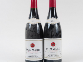 Vente aux enchères 2 BOUTEILLES POMMARD 1er CRU D. LEJEUNE - 2011 - 1 'LES ARGILIERES'/1 