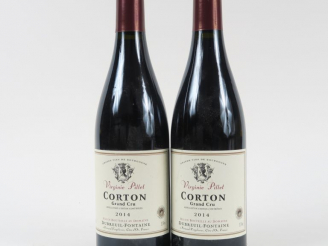 Vente aux enchères 2 BOUTEILLES CORTON GC 'V. PILLET' DOMAINE DUBREUIL FONTAINE - 2014