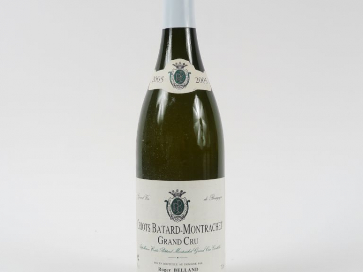 1 BOUTEILLE CRIOTS BATARD MONTRACHET GC R. BELLAND - 2005