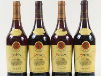 Vente aux enchères 4 BOUTEILLES ARBOIS 'SORBIEF' H. MAIRE - 1997
