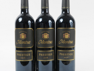 Vente aux enchères 3 BOUTEILLES CHÂTEAU MONTUS 'CUVEE PRESTIGE' MADIRAN - 2016