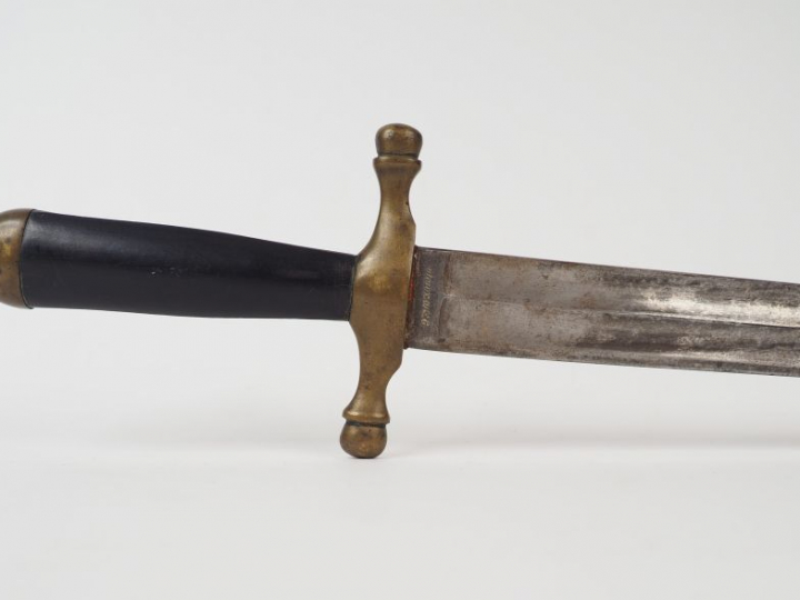 Glaive administration époque Napoléon III. Lame droite à dos plat et 2