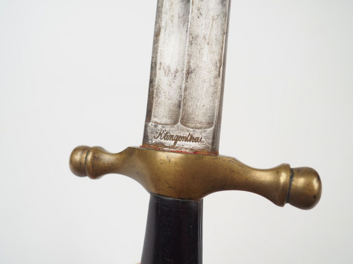 Glaive administration époque Napoléon III. Lame droite à dos plat et 2