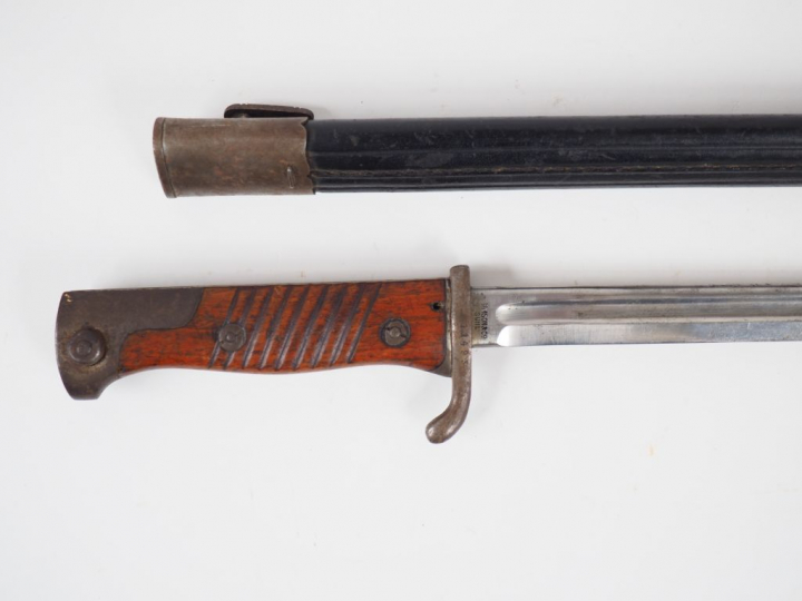 Baionnette allemande modèle 1898, second type, fabrication Simson UND 