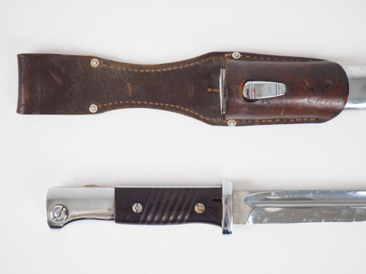 Baionnette réglementaire allemande, modèle 84/98, troisème modèle, fab