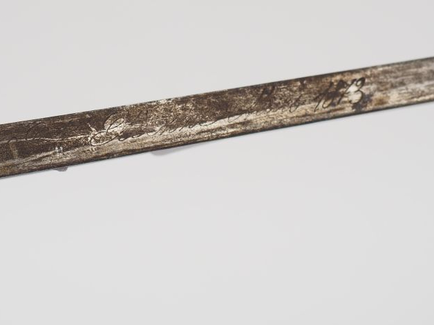 Baïonnette yatagan d’infanterie pour fusil Chassepot modèle 1866 sans 
