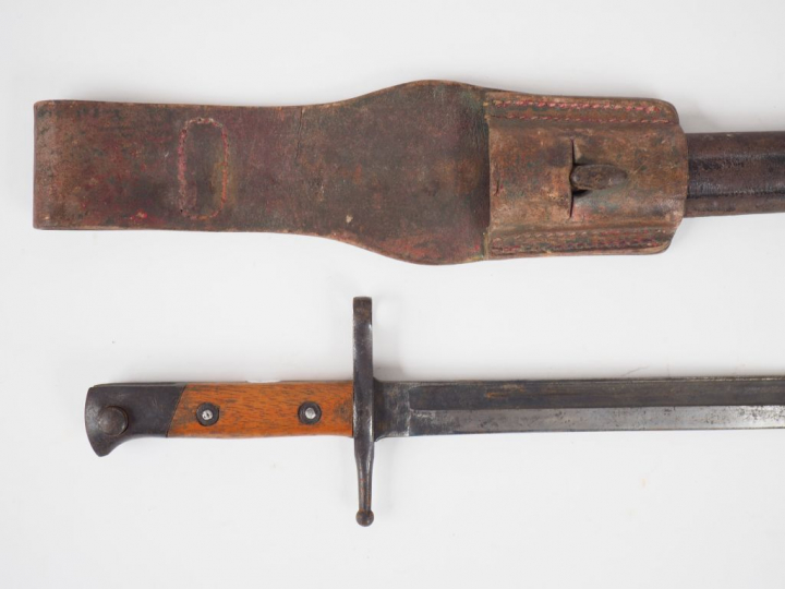 Baionnette réglementaire italienne pour fusil Carcano, modèle 1891. Fa