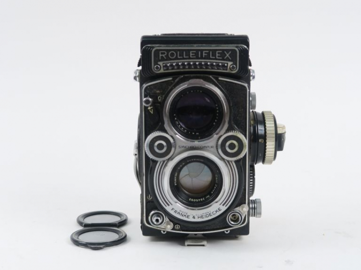 ROLLEIFLEX 6X6 n°2288894 avec objectifs HEIDOSMAT 1 : 2.8/75 et PLANAR