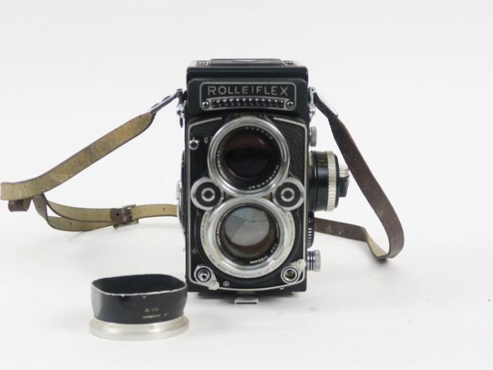 ROLLEIFLEX 6X6 n°2473823 avec objectifs HEIDOSMAT 1 : 2.8/80 et PLANAR