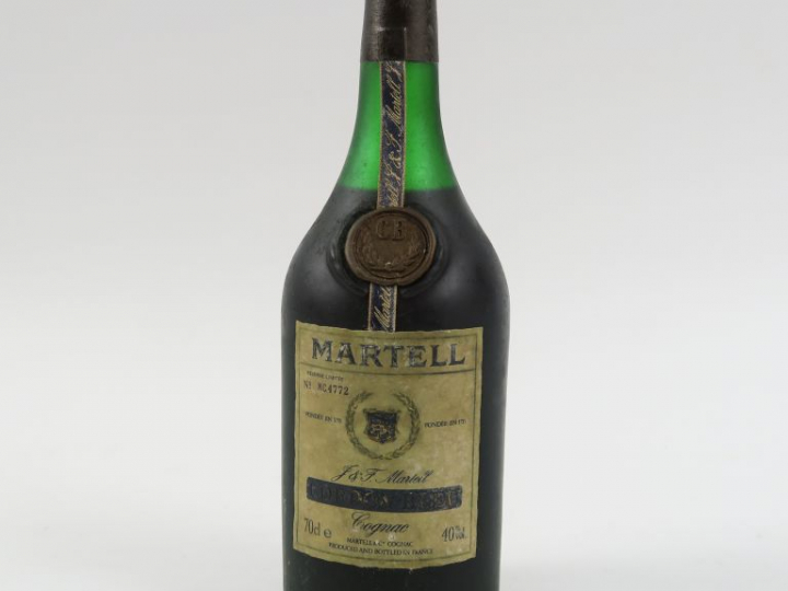 1 VIEILLE BOUTEILLE COGNAC MARTELL 'CORDON BLEU'