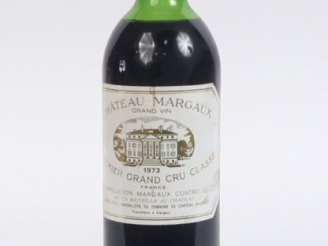 Vente aux enchères 1 BOUTEILLE CHÂTEAU MARGAUX 1er GCC GRAVES - 1973 - MEP