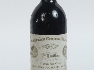 Vente aux enchères 1 BOUTEILLE CHÂTEAU CHEVAL BLANC 1er GCC ST EMILION - 1973