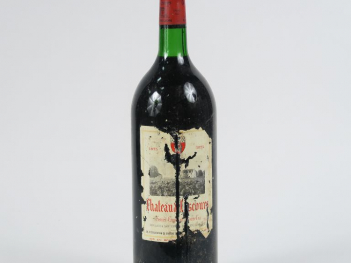 1 MAGNUM CHÂTEAU LESCOURS GC ST EMILION - 1975 - BG/EA