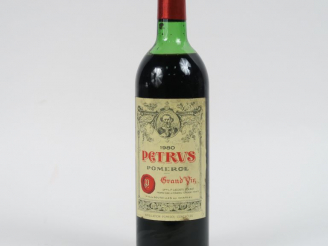 Vente aux enchères 1 BOUTEILLE PETRUS POMEROL - 1980 - HEP-MEP