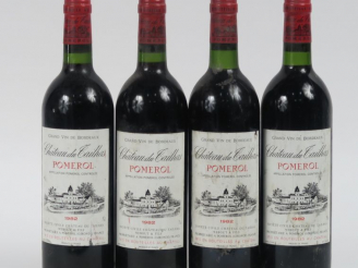 Vente aux enchères 4 BOUTEILLES CHÂTEAU DU TAILHAS POMEROL - 1982 - 1 BG