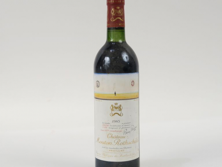1 BOUTEILLE CHÂTEAU MOUTON ROTHSCHILD 1er GCC PAUILLAC - 1983 - BG