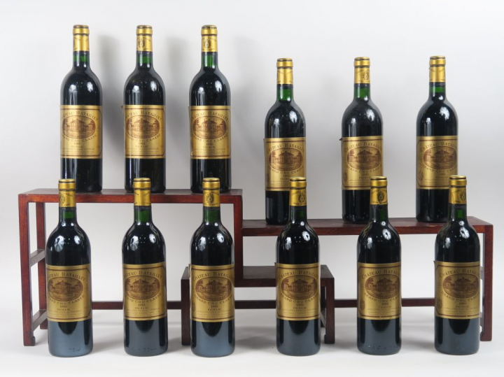 12 BOUTEILLES CHÂTEAU BATAILLEY GCC PAUILLAC - 1985 - CBO - BG