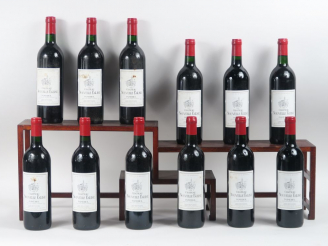 Vente aux enchères 12 BOUTEILLES CHÂTEAU NOUVELLE EGLISE POMEROL - 1988 - CBO - BG