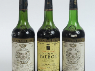 Vente aux enchères 3 BOUTEILLES GCC ST JULIEN : 2 CHÂTEAU GRUAUD LAROSE 1974 - 1 CHATEAU 