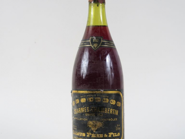 1 MAGNUM CHARMES CHAMBERTIN GC CAMUS - 1982 - 4 CM/EA/CAPS CIRE AB