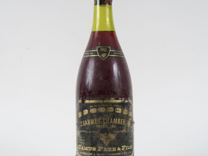 1 MAGNUM CHARMES CHAMBERTIN GC CAMUS - 1982 - 4 CM/ES/CAPS CIRE AB