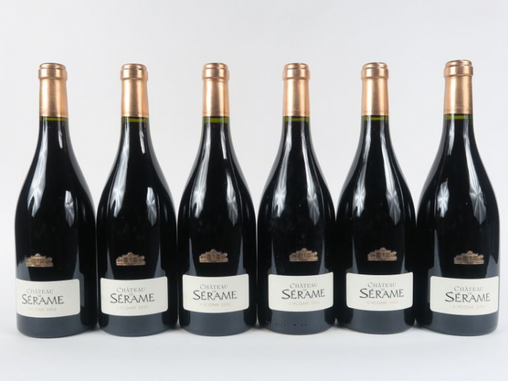 6 BOUTEILLES CHÂTEAU DE SERAME 'L'ICONE' CORBIERES - 2006 - CBO
