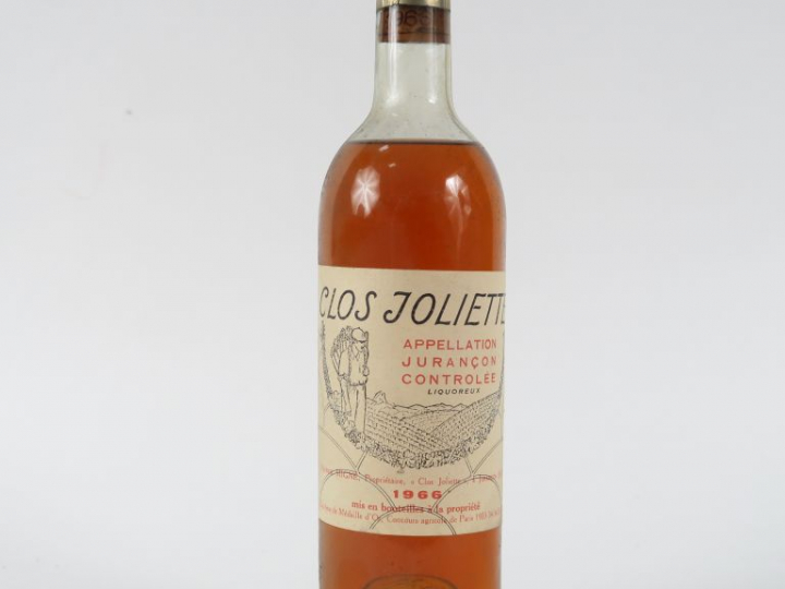 1 BOUTEILLE CLOS JOLIETTE JURANCON - 1966 - MEP