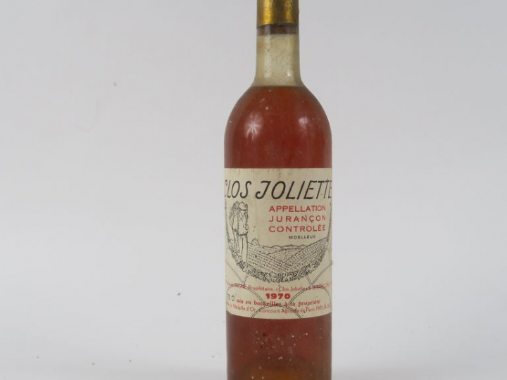 1 BOUTEILLE CLOS JOLIETTE JURANCON - 1970 - LB