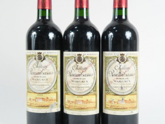 Vente aux enchères 3 BOUTEILLES CHÂTEAU RAUZAN GASSIES GCC MARGAUX - 2004 - ETLA