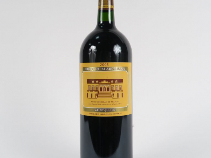 1 MAGNUM CHÂTEAU CROIX DE BEAUCAILLOU ST JULIEN - 2005