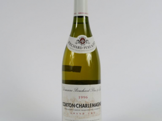 Vente aux enchères 1 BOUTEILLE CORTON CHARLEMAGNE GC BOUCHARD PÈRE   FILS - 1996