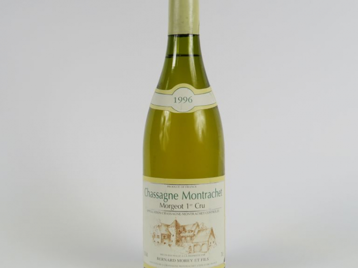 1 BOUTEILLE CHASSAGNE MONTRACHET 1er CRU 'MORGEOT' BERNARD MOREY   FIL