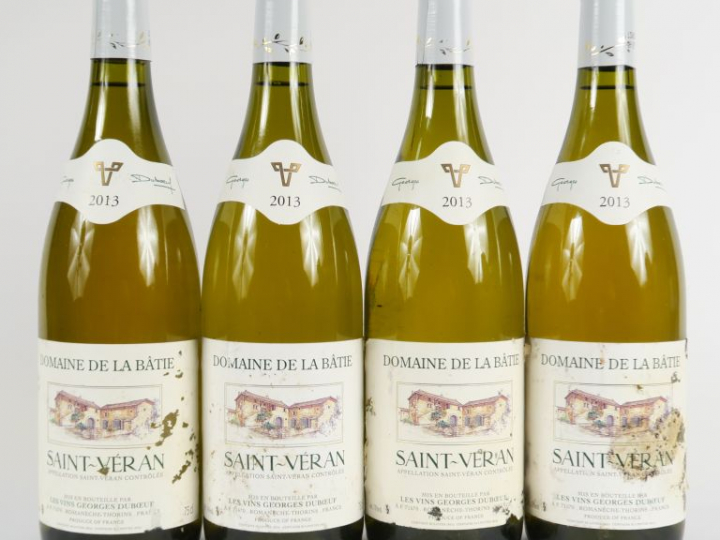4 BOUTEILLES ST VERAN DOMAINE DE LA BÂTIE - 2013