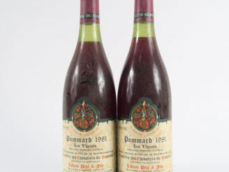 Vente aux enchères 2 BOUTEILLES POMMARD 'LES VIGNOTS' LAHAYE PÈRE   FILS - 1981