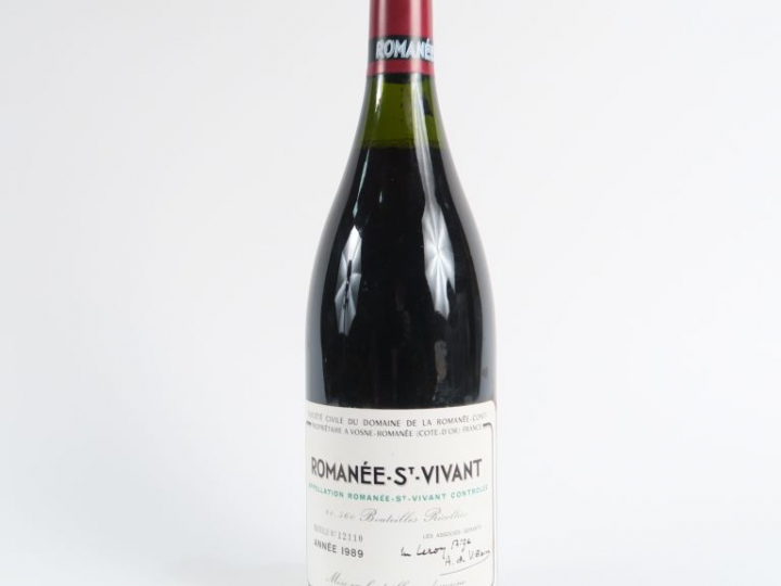 1 BOUTEILLE ROMANÉE ST VIVANT DOMAINE DE LA ROMANÉE CONTI - 1989 - 3 C