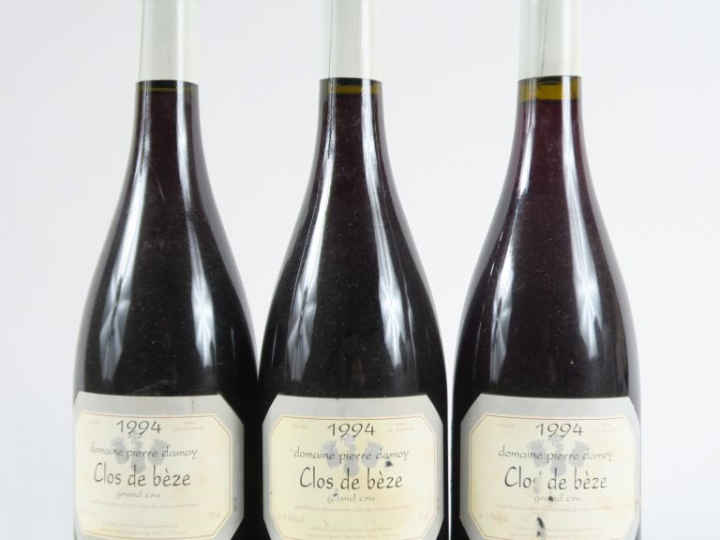3 BOUTEILLES CHAMBERTIN CLOS DE BEZE GC PIERRE DAMOY - 1994 - ELA
