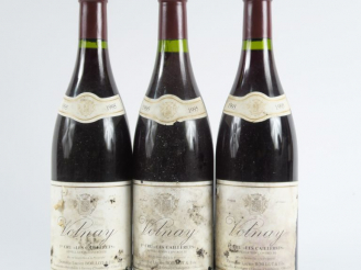 Vente aux enchères 3 BOUTEILLES VOLNAY 1er CRU 'LES CAILLERETS' LUCIEN BOILLOT   FILS - 1