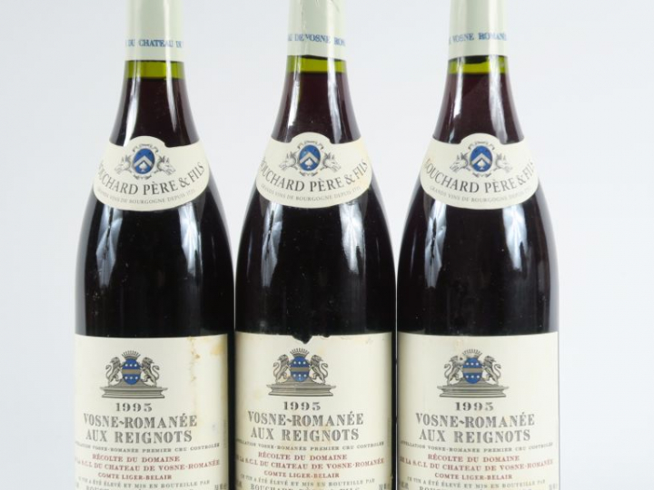 3 BOUTEILLES VOSNE ROMANÉE 'AUX REIGNOTS' BOUCHARD PÈRE   FILS/COMTE D