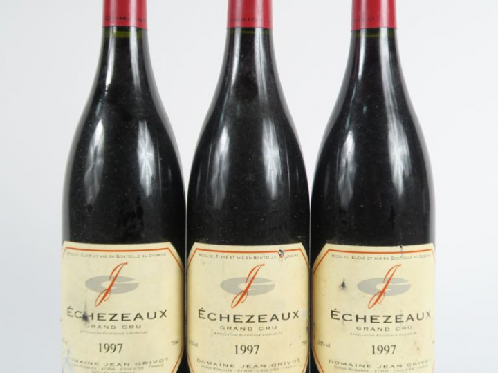 3 BOUTEILLES ECHEZEAUX GC JEAN GRIVOT - 1997 - ETLA