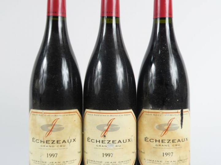 3 BOUTEILLES ECHEZEAUX GC JEAN GRIVOT - 1997 - ETLA