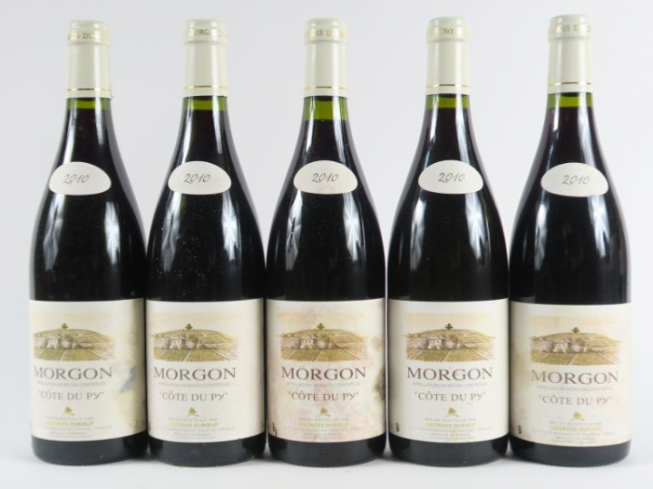 5 BOUTEILLES MORGON 'CÔTES DU PY' GEORGES DUBOEUF - 2011