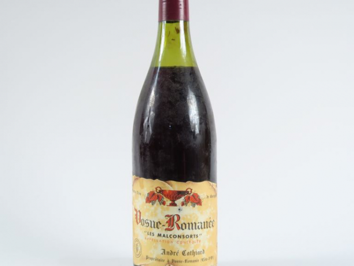 1 BOUTEILLE VOSNE ROMANÉE 'LES MALCONSORTS' ANDRE CATHIARD - NM/CAPS D