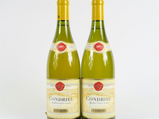 Vente aux enchères 2 BOUTEILLES CONDRIEU E. GUIGAL - 1997